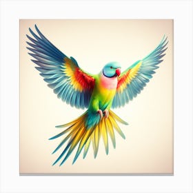Colorful Parrot 1 Canvas Print