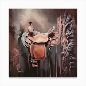 Saddle Stock Videos & Royalty-Free Footage Canvas Print