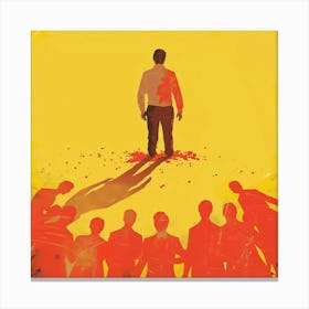 Poster For The Movie Zombies Canvas Print