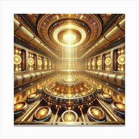 Solarium Vaults Converted Canvas Print