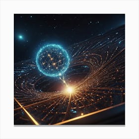 Spiral Galaxy Canvas Print