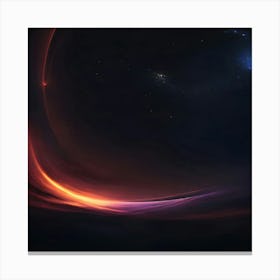 Space Wallpaper Canvas Print