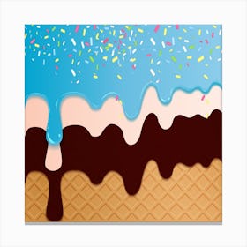 Ice Cream 14 Canvas Print