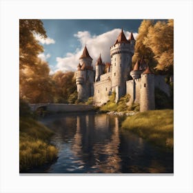 Fairytale Castle 22 Canvas Print