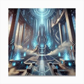 Sovereign Palace Interior Canvas Print