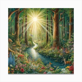 Enchanted Forest Canvas Print