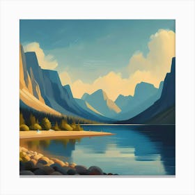 Landscape Painting 147 Canvas Print