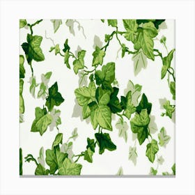 Ivy Leaves Canvas Print