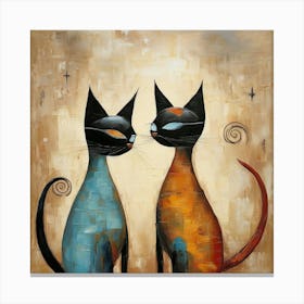 Cats 5 Canvas Print