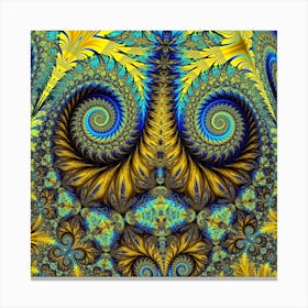 Abstract Art Fractal Creative Canvas Print