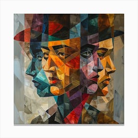 Three Faces Canvas Print