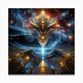 Spaceship 8 Canvas Print