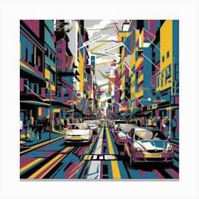 Bold City Canvas Print