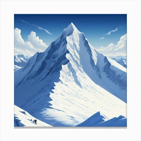 Mountaineering Canvas Print