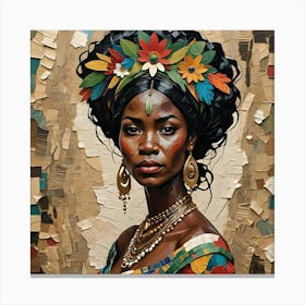 African Woman 5 Canvas Print