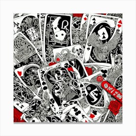 Playing Cards 2 Canvas Print