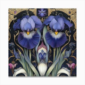 Irises 1 Canvas Print