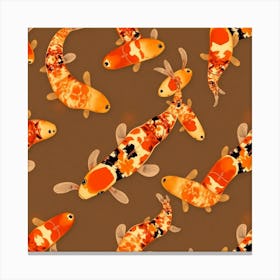 Koi Fish 114 Canvas Print