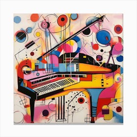 Piano Canvas Print