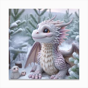 Fairytale Dragon Canvas Print