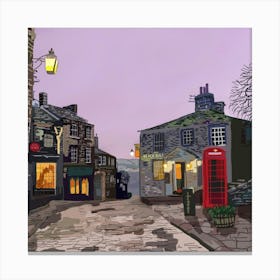 Haworth Main Street Canvas Print