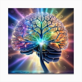 Human Brain 102 Canvas Print