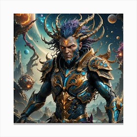 Hero Of Warcraft Canvas Print