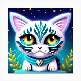 Kitty Cat Canvas Print