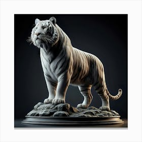 White Tiger 2 Canvas Print