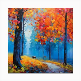 Autumn Forest 4 Canvas Print