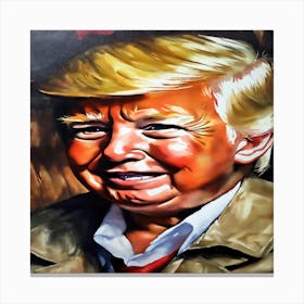 Donald Trump Canvas Print