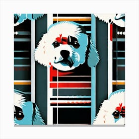 Art for Bichon Fries Lovers Canvas Print