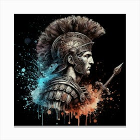 Spartan Warrior 26 Canvas Print