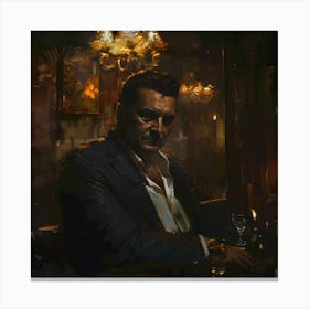 Lord of the Night: Mafia Club Owner Canvas Print