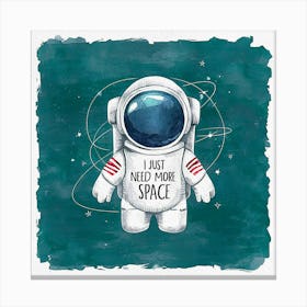 Just More Space Canvas Print