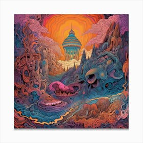 Psychedelic Painting Canvas Print