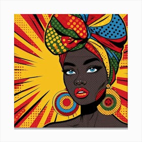 Tamara Pop African Woman Canvas Print