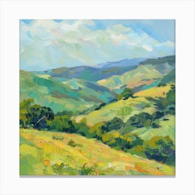 California Hills Canvas Print