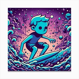 Surfer Boy 17 Canvas Print