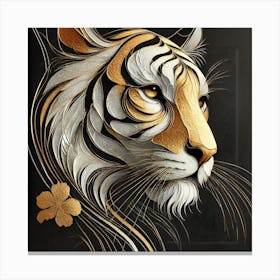 Tiger Print Canvas Print