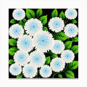 Chrysanthemums 36 Canvas Print