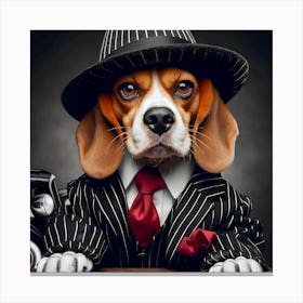 OGD- Original Gangster Dog~ Reimagined 5 Canvas Print