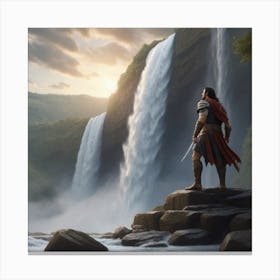 King Of The Mountain Canvas Print