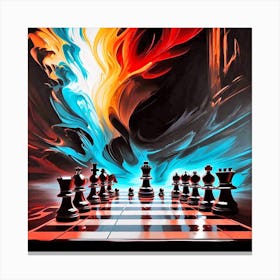 Chess 2 Canvas Print