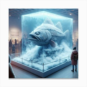 Fish In A Box Canvas Print