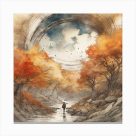 Autumn Forest Canvas Print