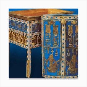 Egyptian Chest Canvas Print