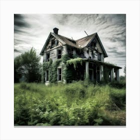 Abandoned House 2 Canvas Print