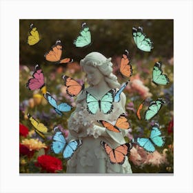 Butterfly - Butterfly Stock Videos & Royalty-Free Footage Canvas Print