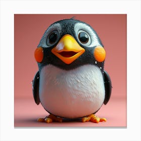 Cute Penguin 2 Canvas Print